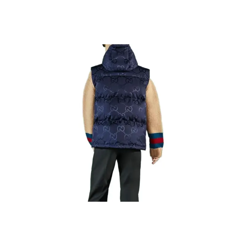 GUCCI FW22 Vest Men's Dark Blue-5