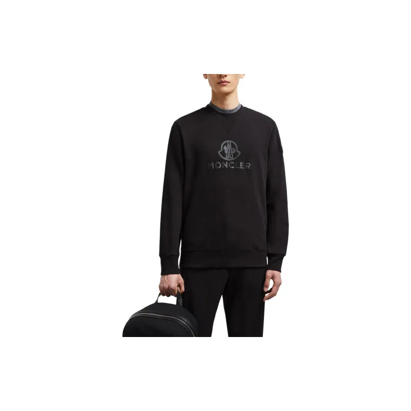 Moncler Logo Detailed Crewneck Sweatshirt-1