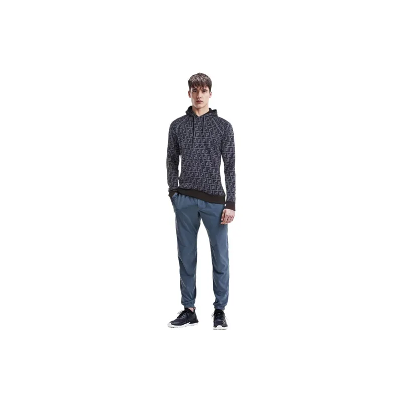 FENDI FW22 Sweatshirt Men's Black-4