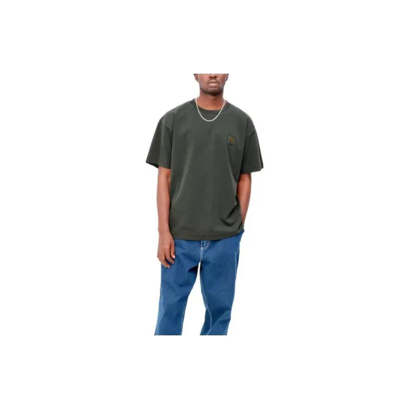 Carhartt WIP T Shirts Men Army Green-2