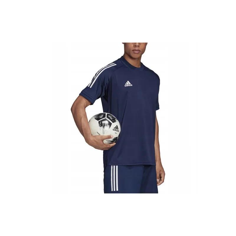 Adidas Condivo 20 Training Jersey Soccer Jerseys Men's Dark Blue-3