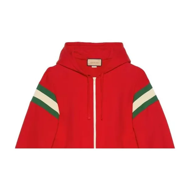 GUCCI Jersey Zipped Hoodie-4