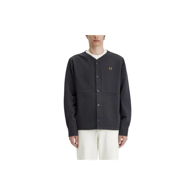 FRED PERRY Shirt Men's Anchor Gray-4