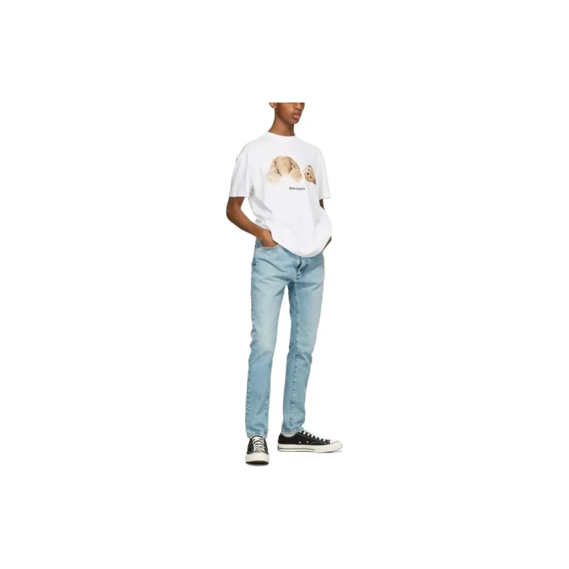 PALM ANGELS T Shirts Men White-4
