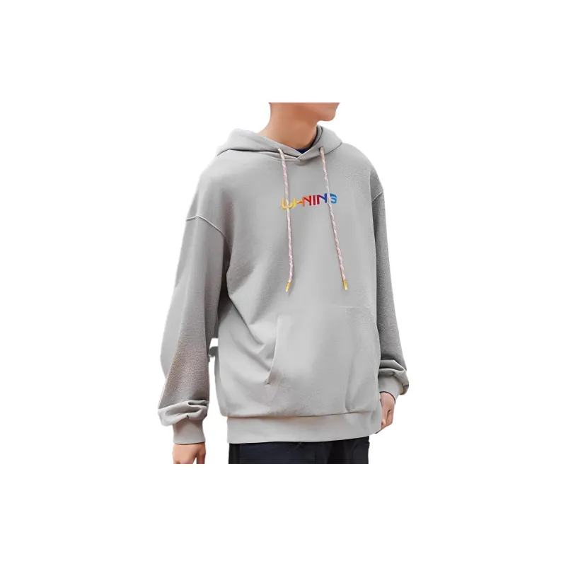 LiNing Sweatshirt Unisex Heather Gray-2