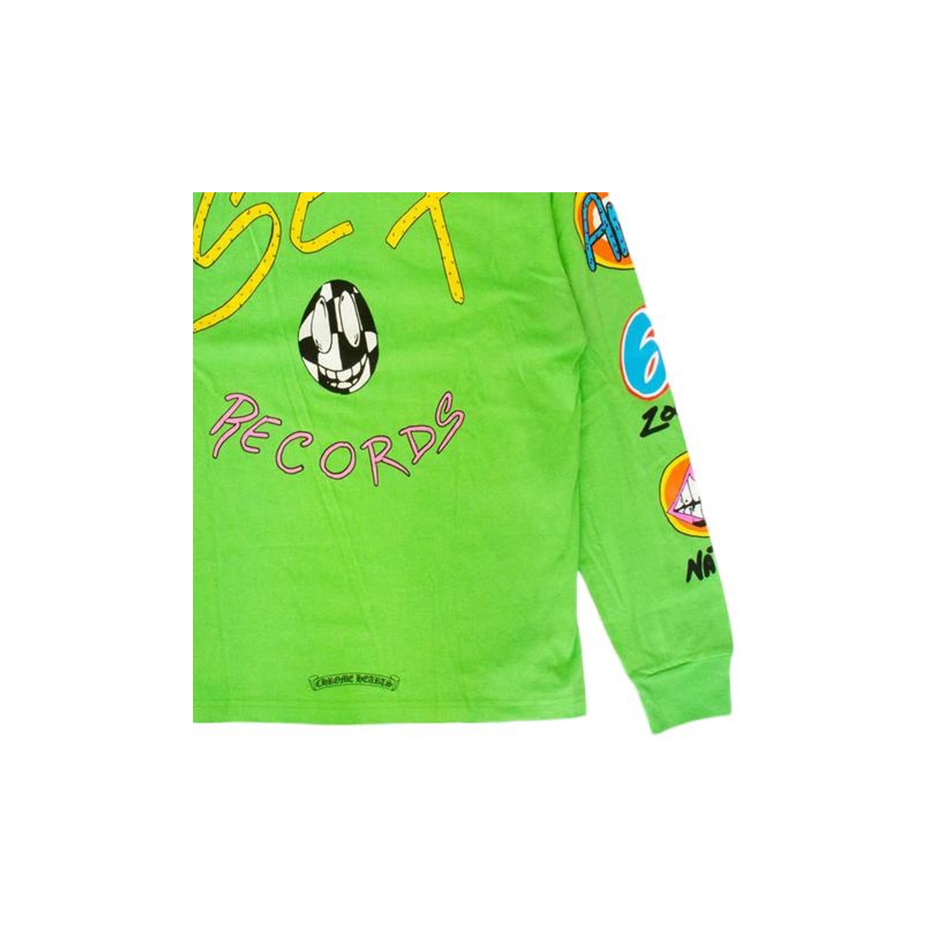 Chrome Hearts Matty Boy Sex Records L/S T-shirt Rosa - Cheap