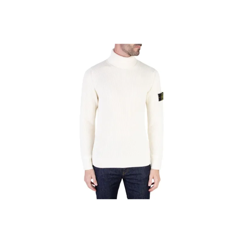 STONE ISLAND Compass Patch Roll Neck Jumper-4