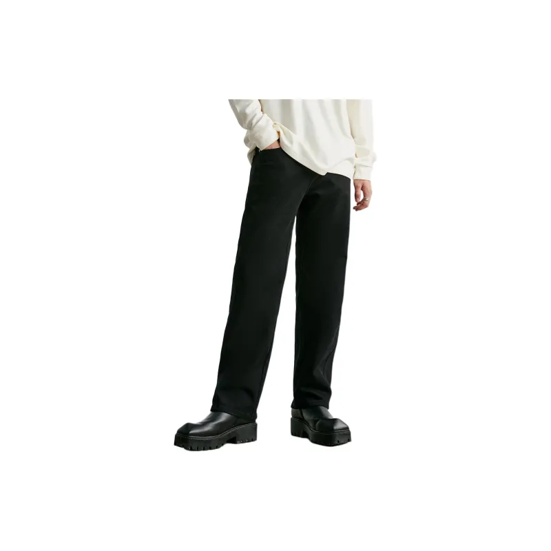 FAIRWHALE Jeans Men's Pure Black-2