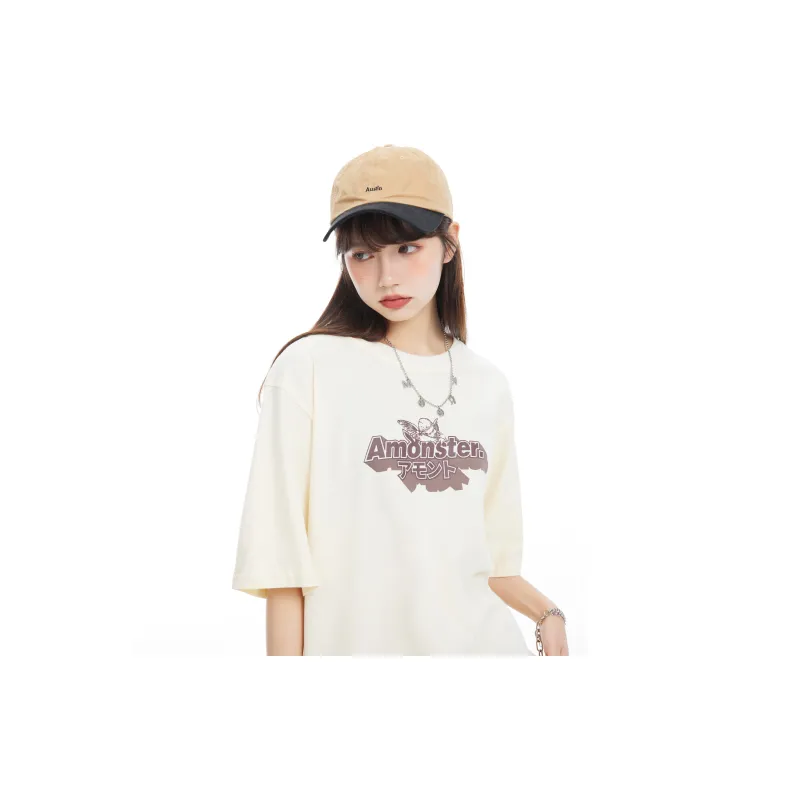 AMONSTER Straight T-Shirt Unisex-29