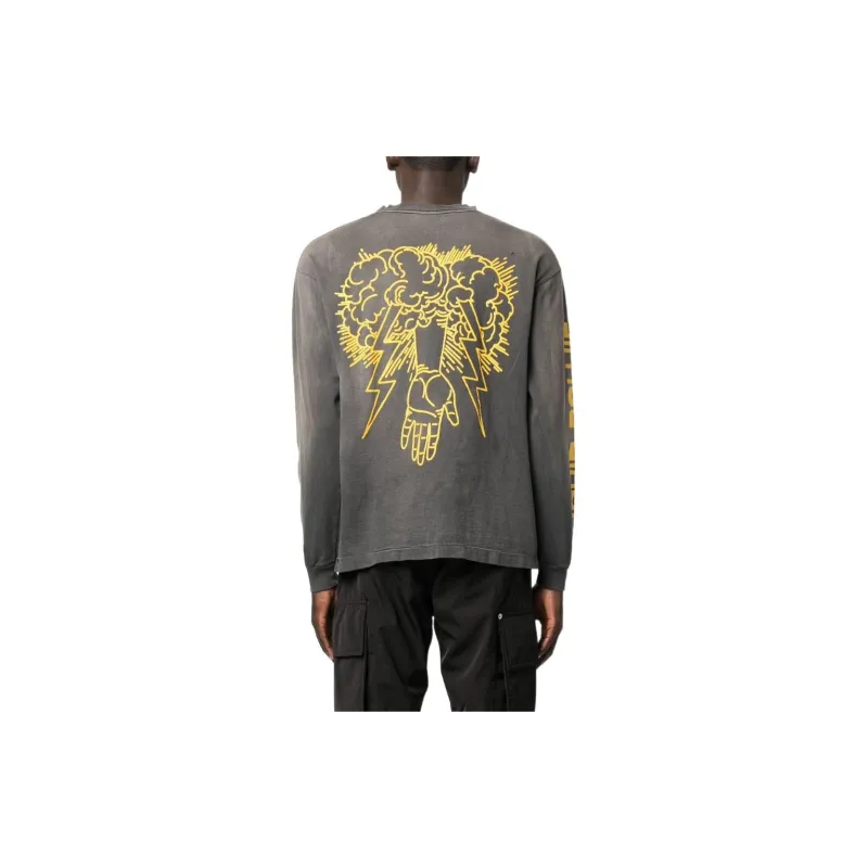 SAINT Mxxxxxx T Shirts Men Gray-3