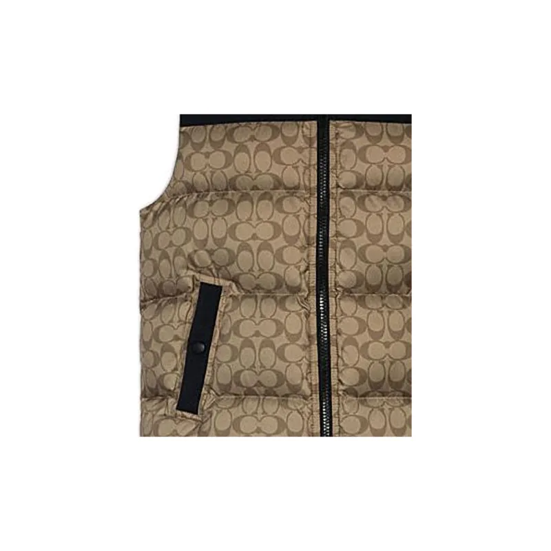 COACH Down Jackets Men Khaki-2