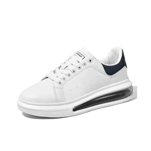 TONYBEAR Slip Resistant Mid Top Skateboard Shoes Men's