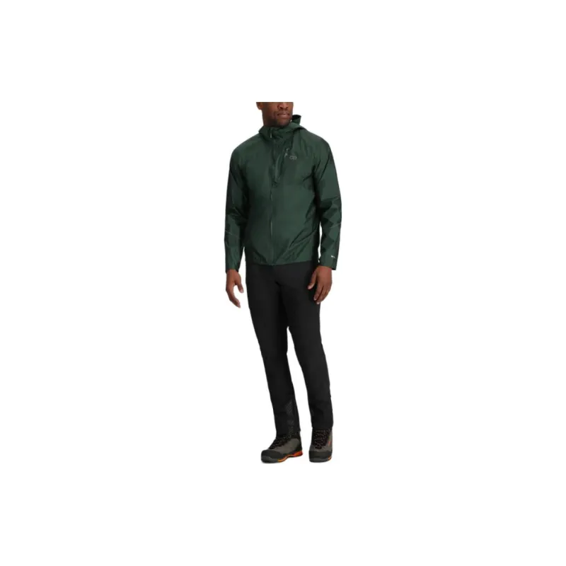Outdoor Research Helium Rain Jacket Jackets Coats Men's Dark Green-5
