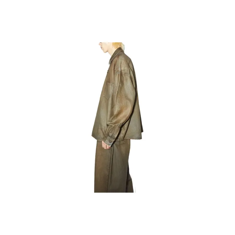 Acne Studios Denim Jacket Men's Tan-3