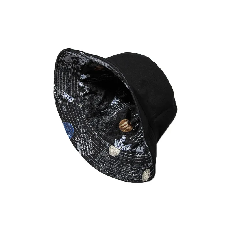 Yi Bu Kang Polyester Bucket Hats Unisex-0