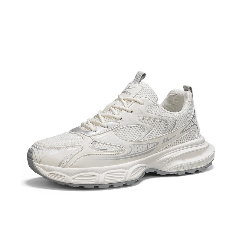 Warrior Abrasion Resistant Height Increasing Low Top Casual Running Shoes Men's-1