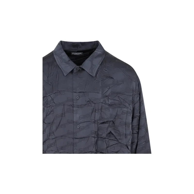 Balenciaga Long Sleeve Minimal Shirt-7