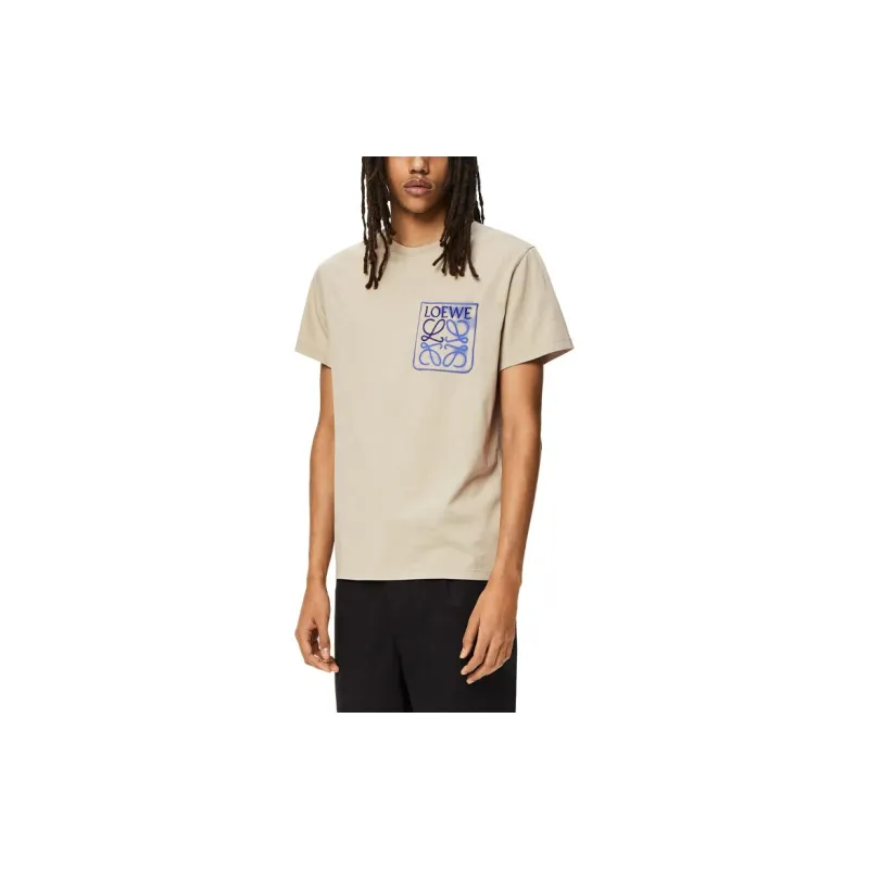 LOEWE Anagram Fake Pocket T shirt-2