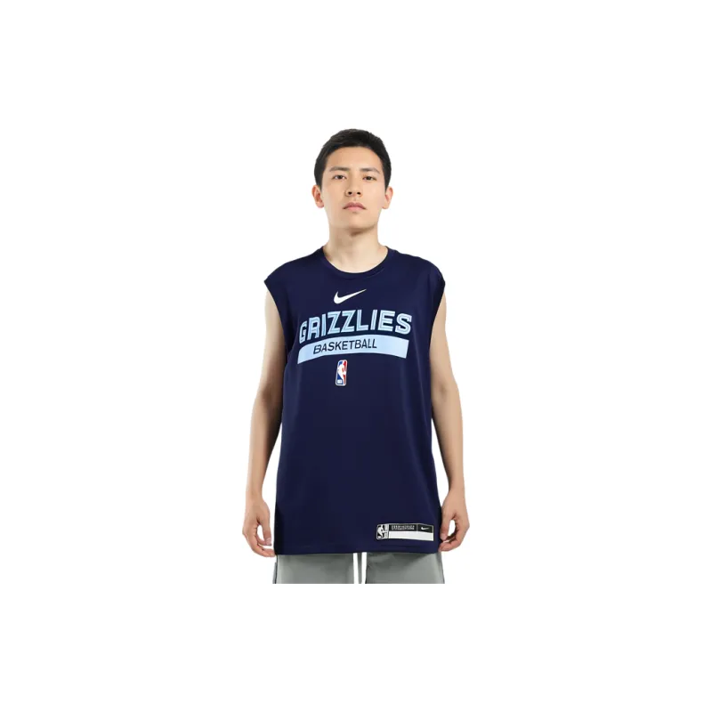 Nike T Shirts Men Dark Blue-5