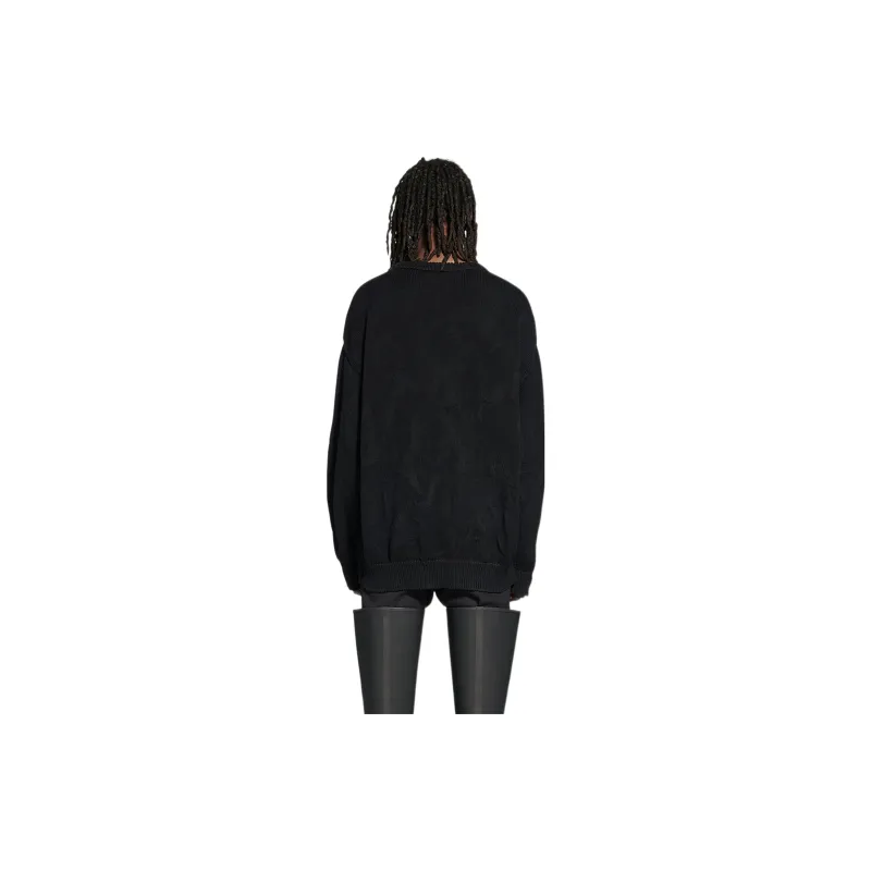 Balenciaga Bb Paris Icon Large Fit Sweater-4
