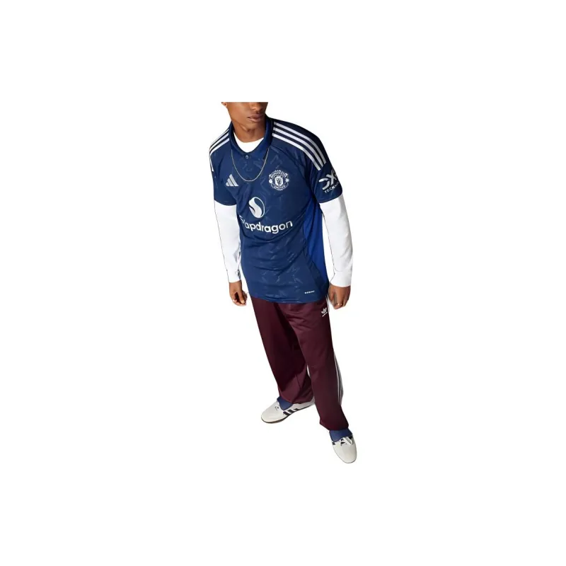 Adidas Free Shipping With AdiClub Manchester United 24/25 Away Jersey-2