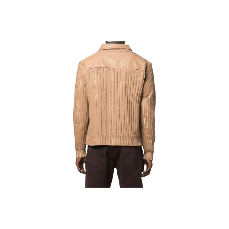 DIESEL Jackets Men Yellow-2
