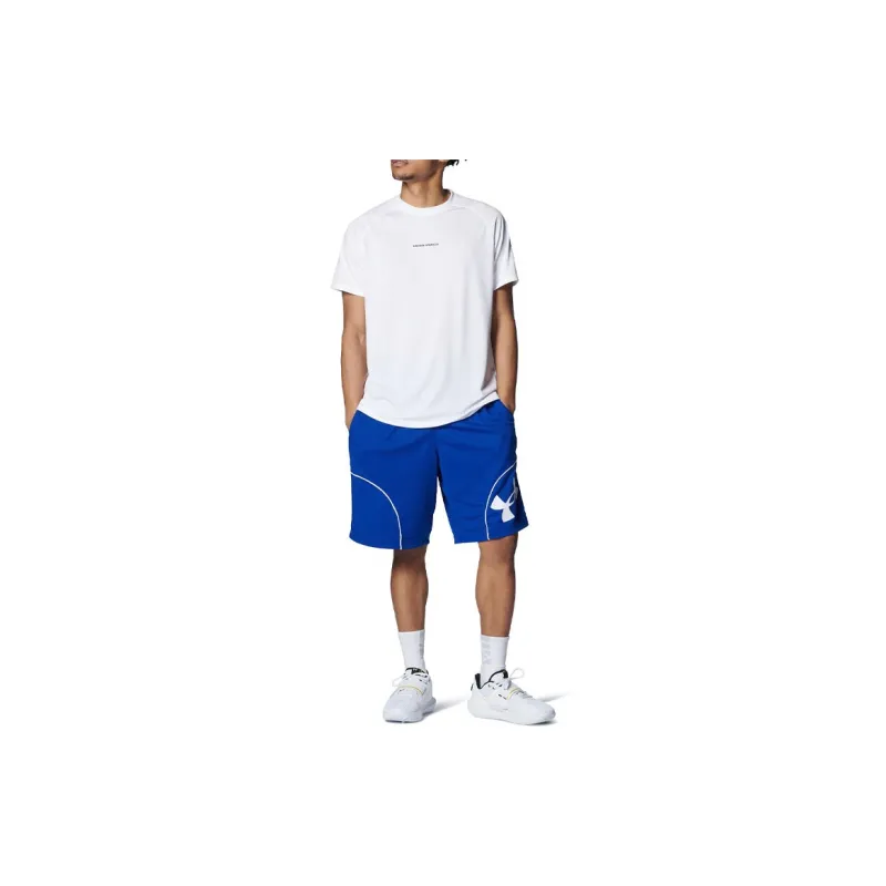 Under Armour Raglan Sleeve T Shirt Men's White-3