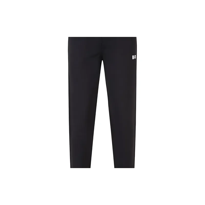 HUGO BOSS Lace Up Elastic Cuff Sweatpants Men's Black-6