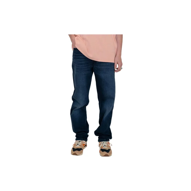 Levis Straight Jeans Men's Blue-1