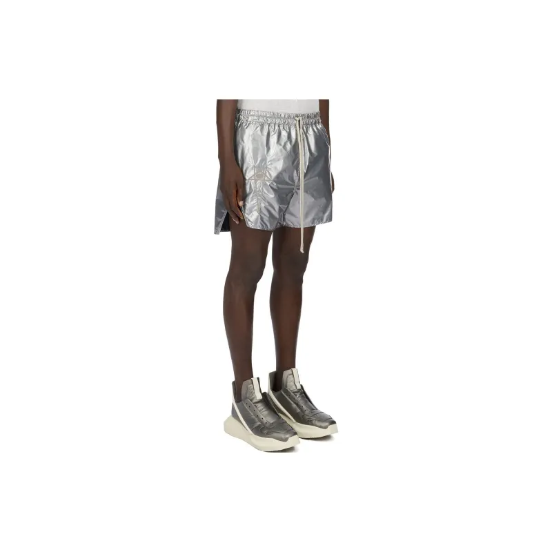 RICK OWENS X Champion X Champion Logo embroidery Shorts-3