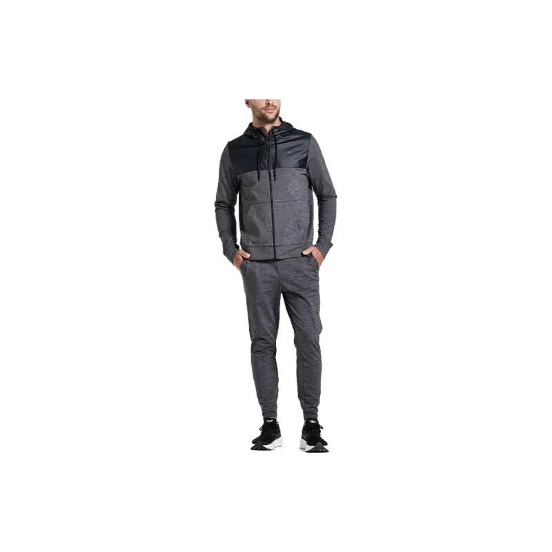 Saucony Solstice Zip Hoody Sweatshirts Men Gray-2