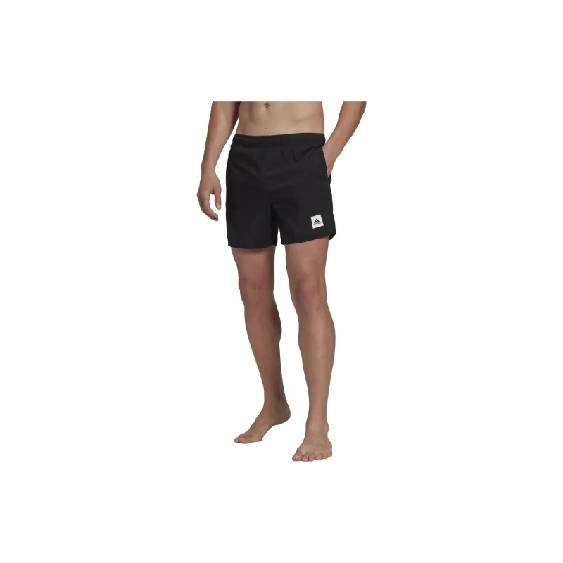 Adidas Free Shipping With AdiClub Short Length Solid Swim Shorts-1