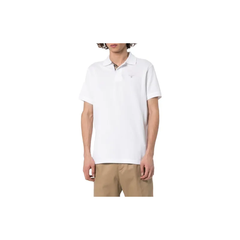 BARBOUR Embroidered logo Polo Shirt-3