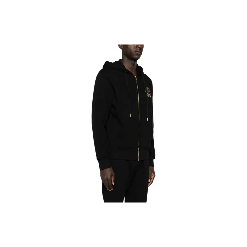 VERSACE JEANS COUTURE Logo Zip Up Sweater-3