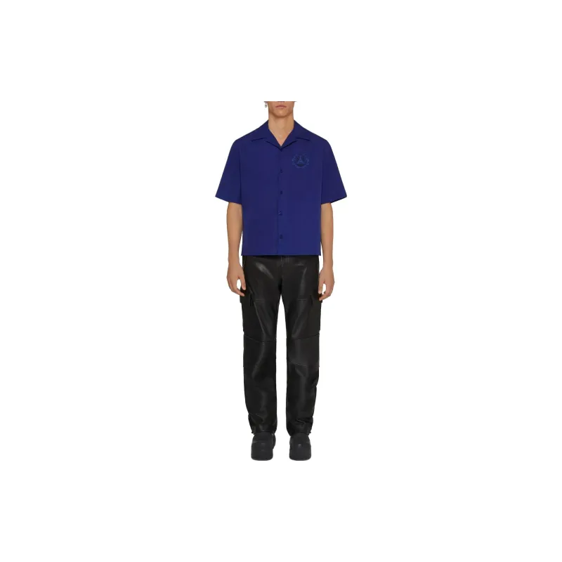 Givenchy Shirts Men Blue-2