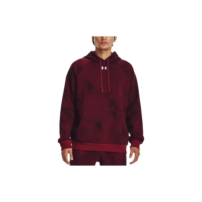 Under Armour Rival Fleece Sweatshirts Men Red-4