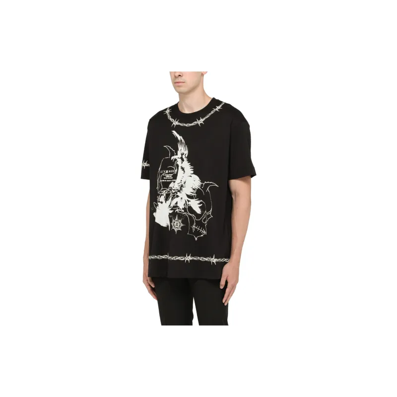 Givenchy Barbed Oversized T Shirt-3