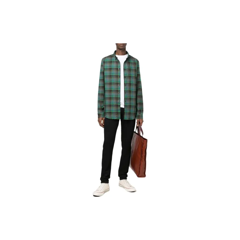 Paul Smith Shirts Men Green-1