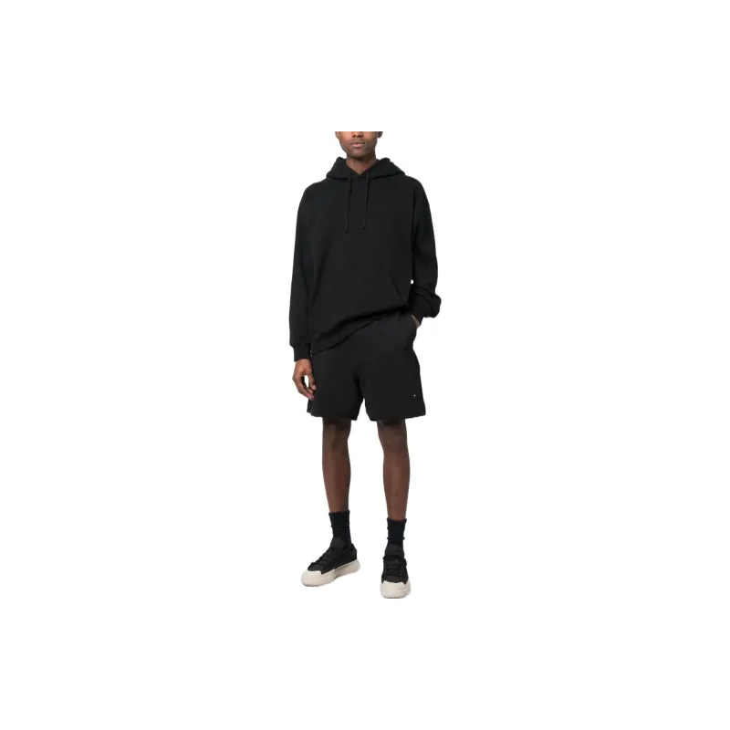 Y 3 Logo Printed Drawstring Track Shorts-1