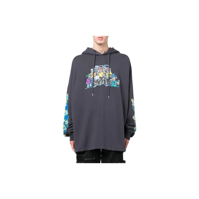 OFF WHITE Sweatshirts Men Black-2