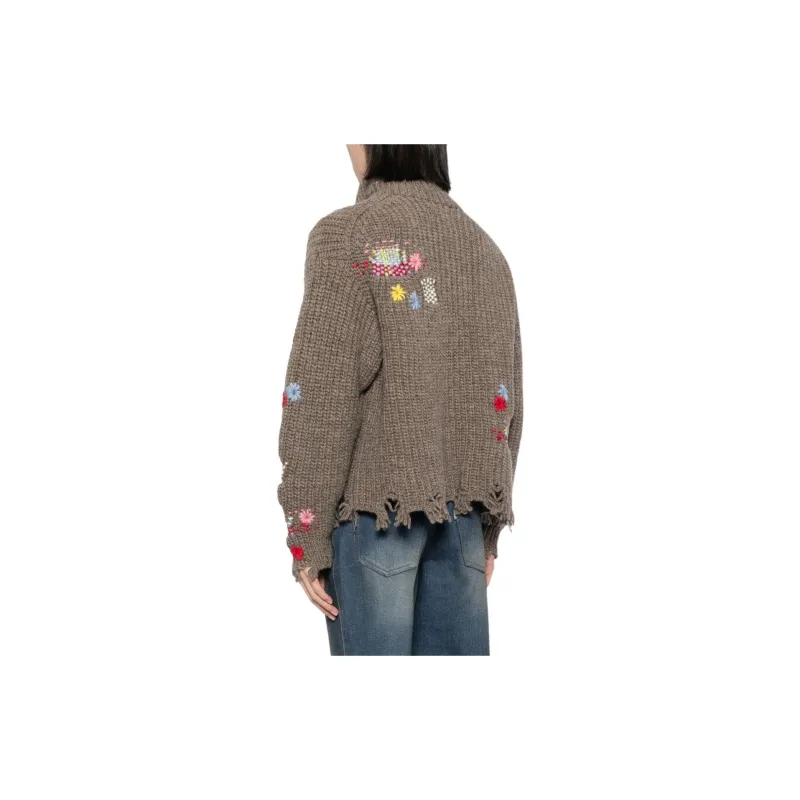 Doublet FW24 Sweater Men's Camel Brown-2