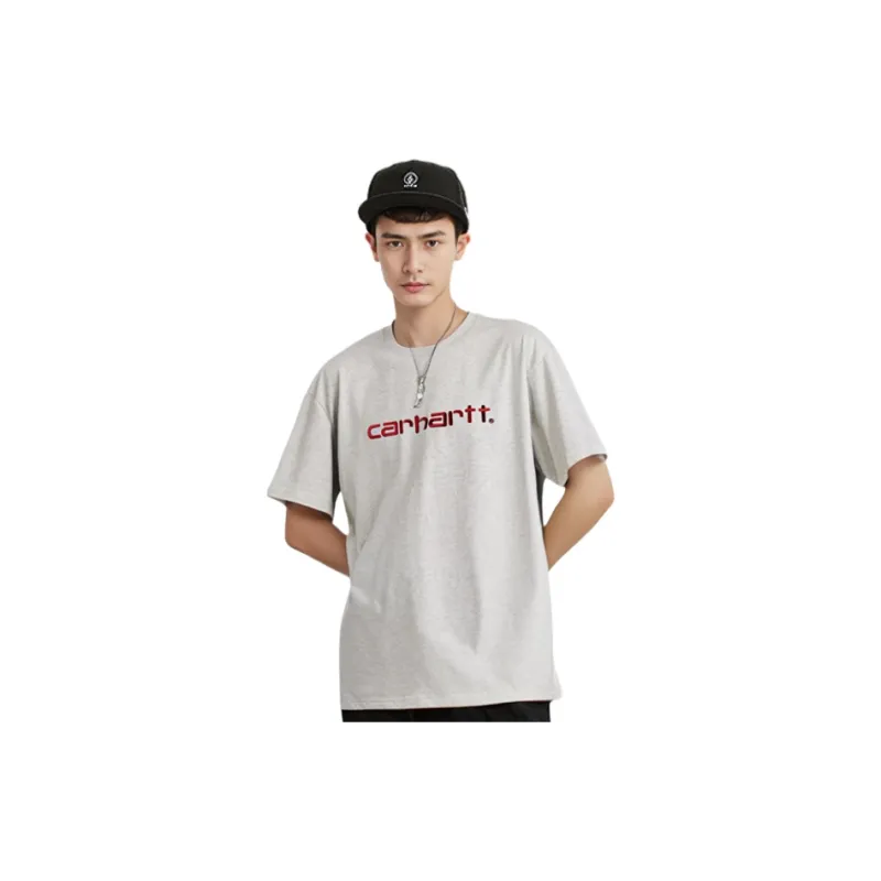 Carhartt WIP SS24 Drop Shoulder Sleeve T Shirt Unisex Gray-2