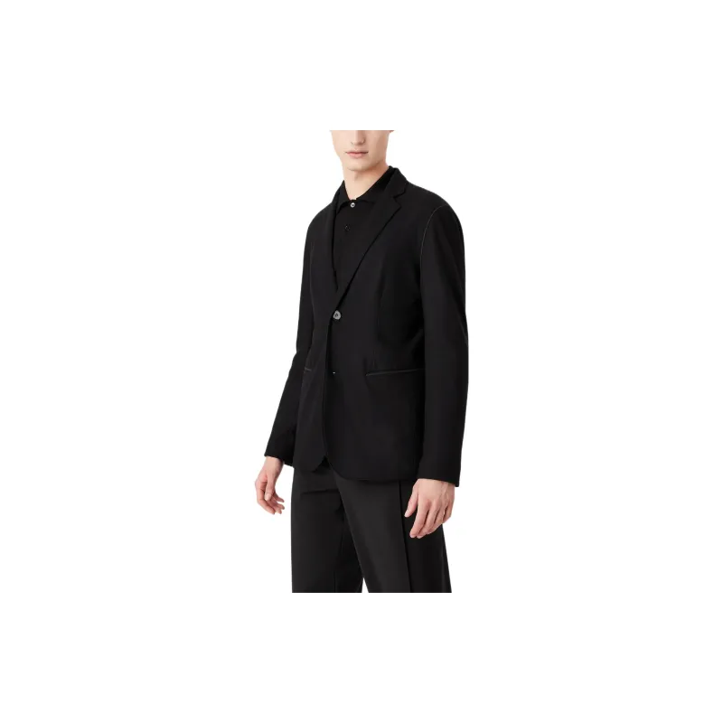 EMPORIO ARMANI FW22 Business Suit Men's Black-4