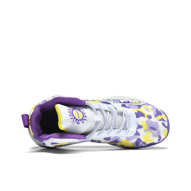 Prince McQueen Cushioning And Breathable Mid Top Air Cushion Basketball Shoes Unisex-3