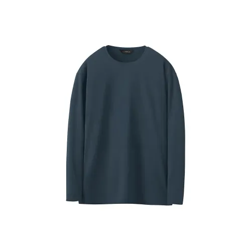 DESCENTE BLEU T-Shirts Men