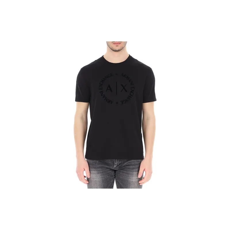ARMANI EXCHANGE SS22 T Shirt Men's Black-3