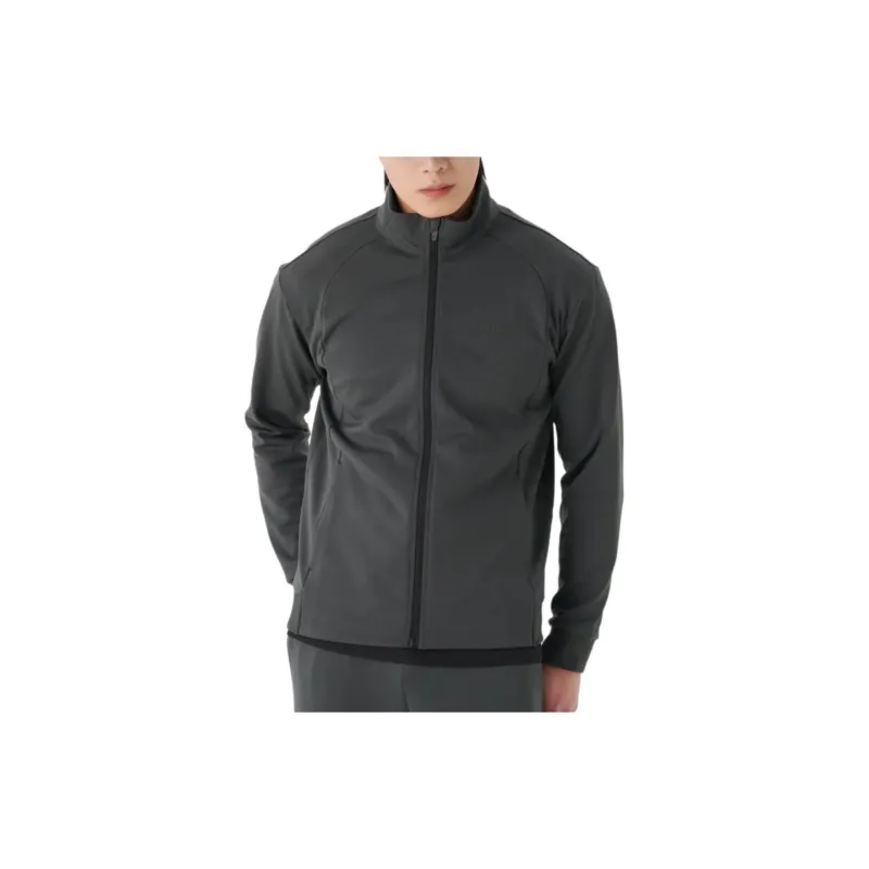 FILA Jackets Men Gray-5