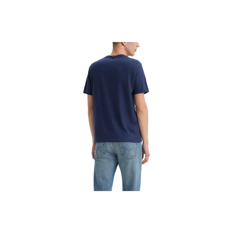 Levis T-Shirts Men Blue-2