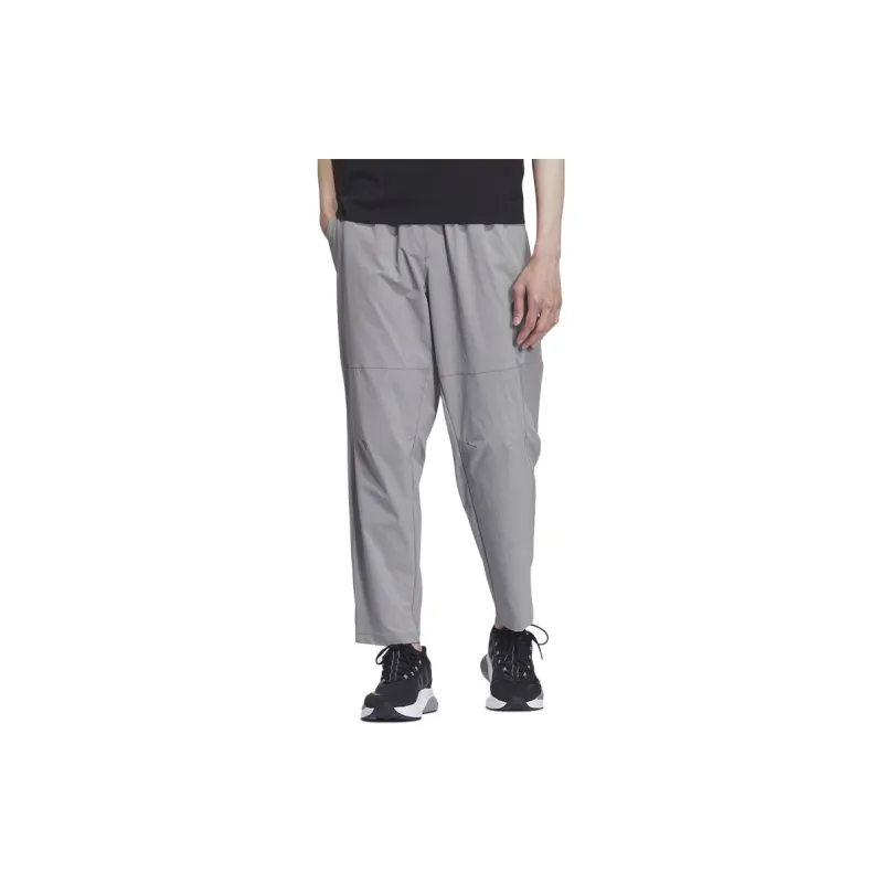 Adidas Casual Pants Men Gray-2