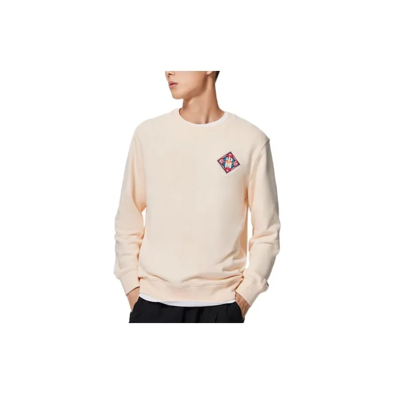 LiNing Sports Trend Series FW22 Sweatshirt Unisex White-2